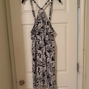 Lane Bryant Black and White Patterned Fabric
